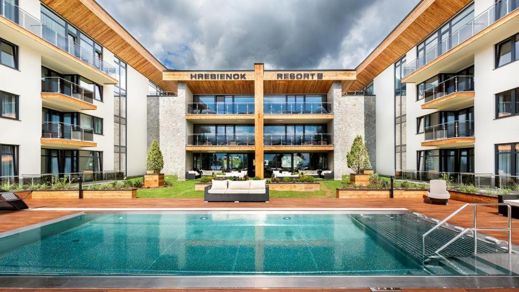Apartman C317 Hrebienok Resort 2 วิสโซเค ดาตรี ภายนอก รูปภาพ